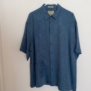 Hibiscus Hawaii short sleeve Hawaiian shirt, XL